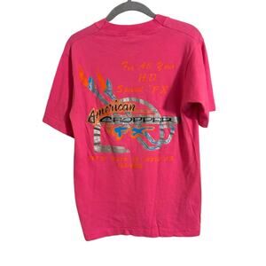 Vintage American Chopper Pink T-Shirt Women’s Small